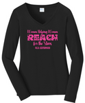 Women Helping Women Reach for the Stars - VNeck