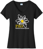 P.E.O. Daisy Line Art - VNeck