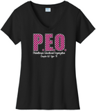 Chapter GJ TYLER Polka Dot P.E.O.