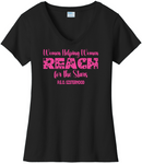 Women Helping Women Reach for the Stars - VNeck