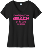 Women Helping Women Reach for the Stars - VNeck