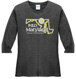 Chapter T  Maryland Cotton Tee ...  VNeck or Crew Neck . . . . . . . . . Ladies Fashion Fit