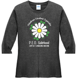 Philanthropic Educational Organization Chapter T. . . Cotton Tee VNeck or Crew Neck . . . . . . . . . Ladies Fashion Fit