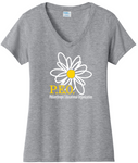 P.E.O. Daisy Line Art - VNeck