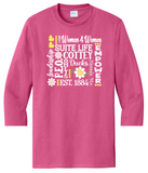 Cottey Wordle Crew Neck Unisex Fit