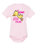 My Mommy Went to Cottey ...  Onsie Flying Duck