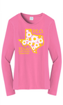 Texas State Chapter Crew Neck Ladies Fit - Yellow Accents