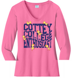 Cottey Enthusiast with Ducks Ladies Fit VNeck