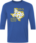 Texas State Chapter Crew Neck Ladies Fit - Yellow Accents
