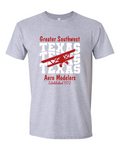 GSWAM Texas . . . . . . . . . . . . . MOISTURE MANAGEMENT TEE   White & Red