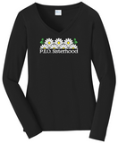 Seven Daisies P.E.O. Sisterhood VNeck
