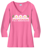 Seven Daisies P.E.O. Sisterhood VNeck