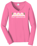 Seven Daisies P.E.O. Sisterhood VNeck