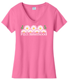 Seven Daisies P.E.O. Sisterhood VNeck